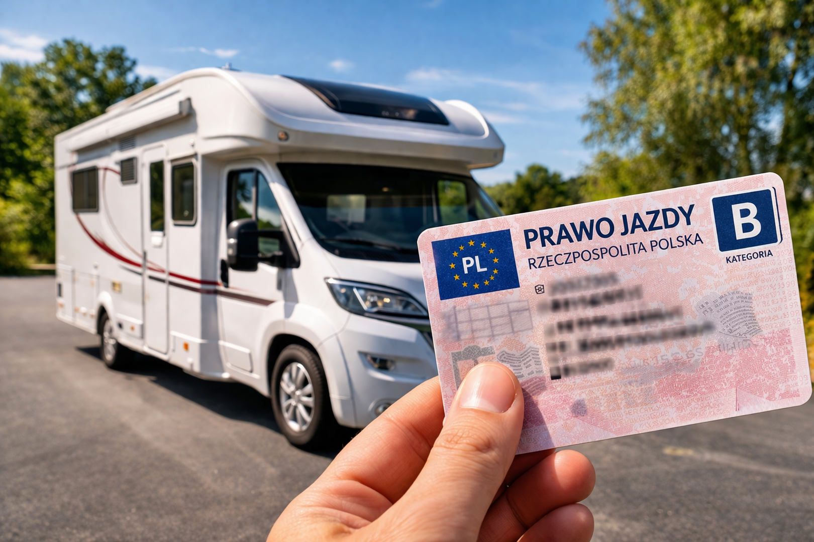 Prawo jazdy kat. B kamper